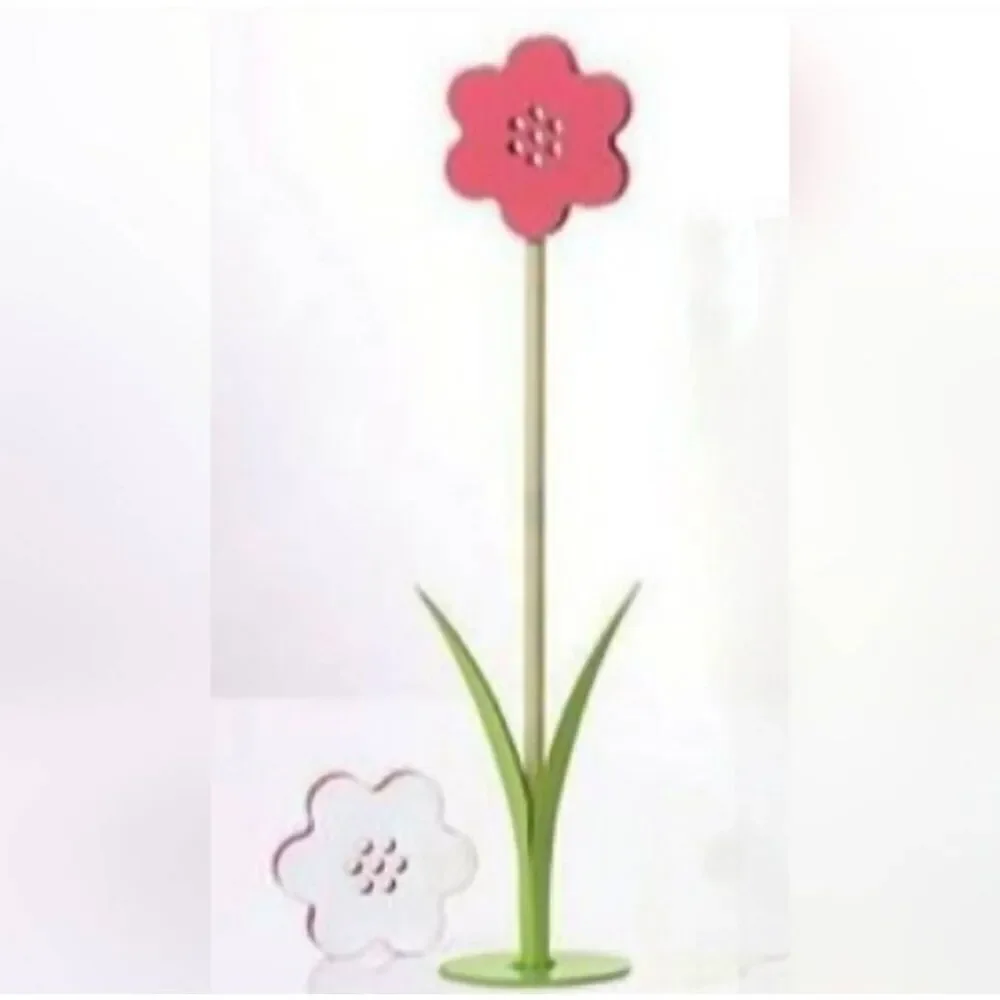 🩵NIB Partylite Metal Flower SmartScents Fragrance Sticks Holder